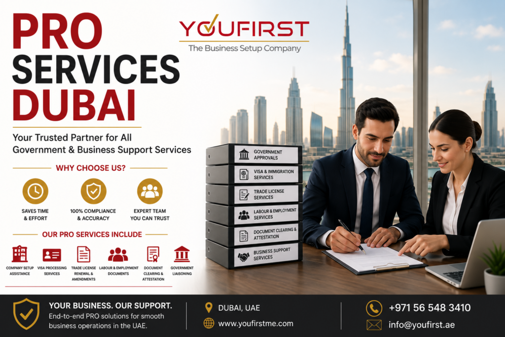 PRO Services Dubai | Professional Business & Corporate PRO Services in Dubai