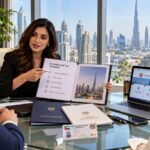 Corporate advisor explaining new business setup in Dubai costs and legal procedures