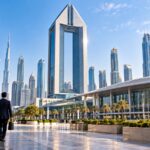 Dubai World Trade Centre business district for DWTC Free Zone company setup.